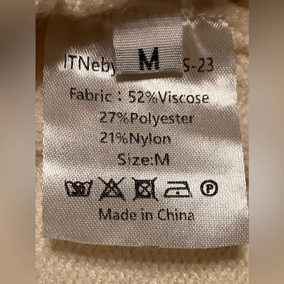 Cable Knit Long Sleeve Open Front Cardigan Sheep V-Neck Button Down Sweater - Picture 8 of 15